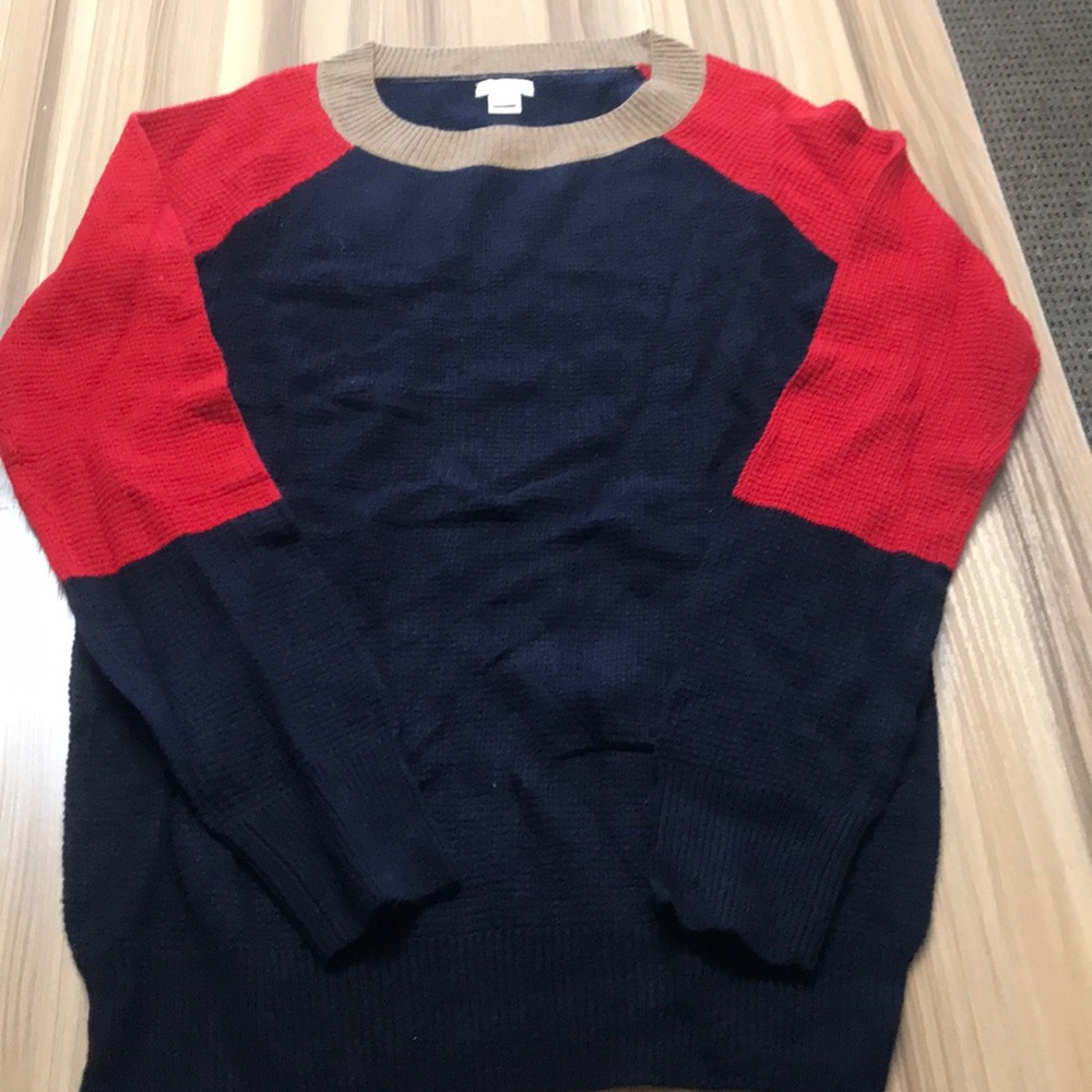 J. Crew Color-Block Sweater